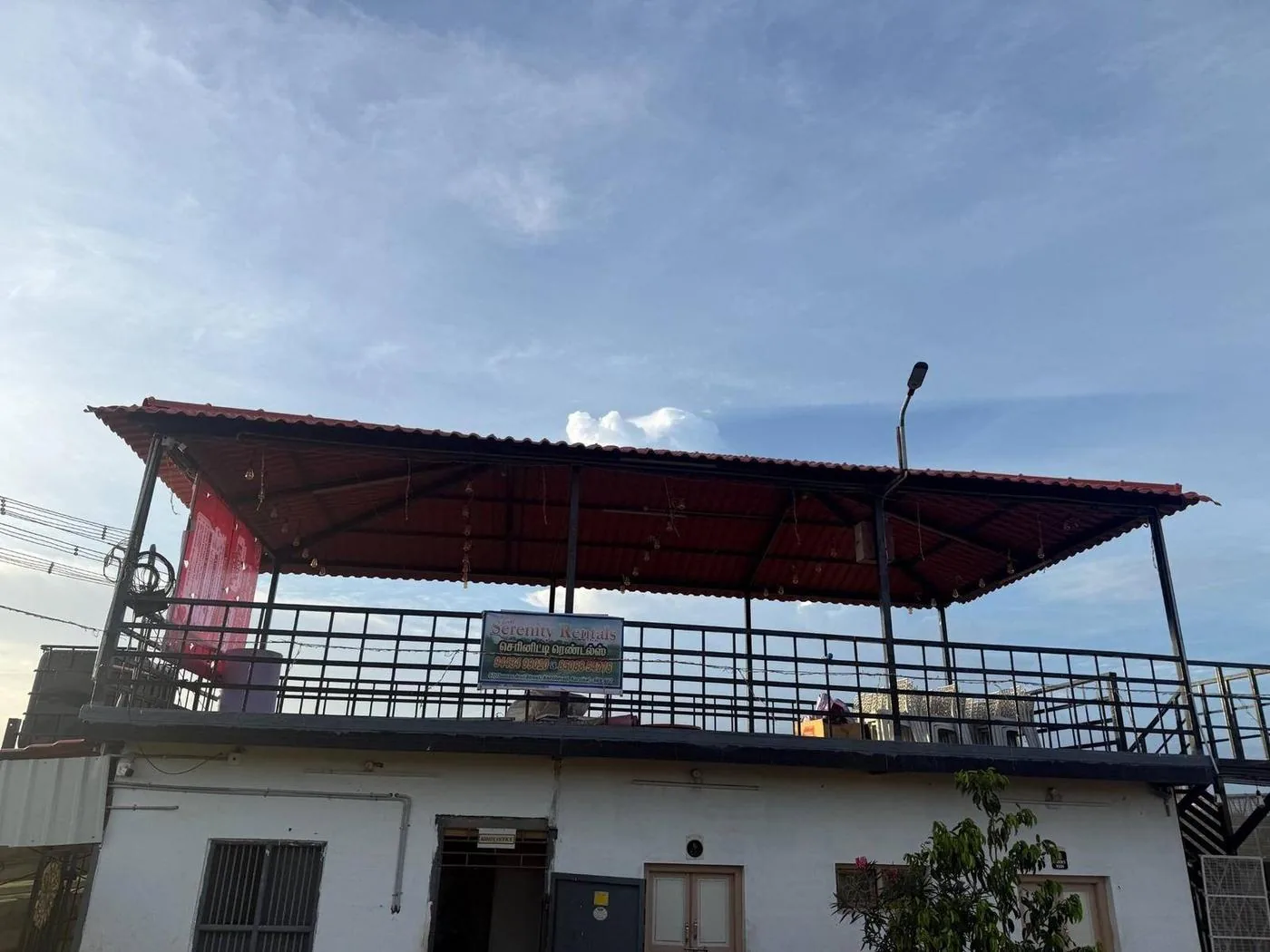 Karai Marina rooftop venue exterior